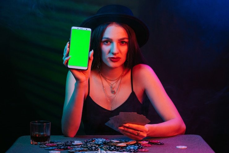 Ilustrasi pemain yang bermain secara bertanggung jawab di platform digital